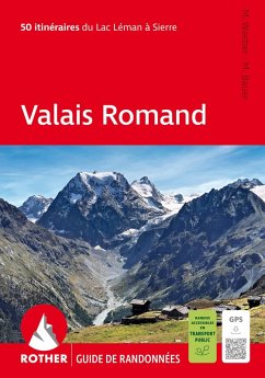 Cover Valais Romand (Rother Guide de randonnées)