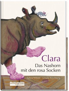 Cover Clara. Das Nashorn mit den rosa Socken