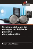 Strategie richieste dai manager per inibire la pirateria cinematografica