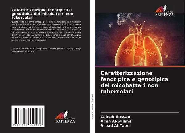 Caratterizzazione fenotipica e genotipica dei micobatteri non tubercolari Caratterizzazione fenotipica e genotipica dei micobatteri non tubercolari