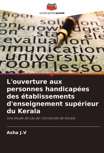 L'ouverture aux personnes handicapées des établissements d'enseignement supérieur du Kerala