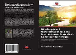 Cover Développement transformationnel dans les communautés rurales - Le facteur des forages