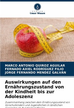 Cover Auswirkungen auf den Ernährungszustand von der Kindheit bis zur Adoleszenz