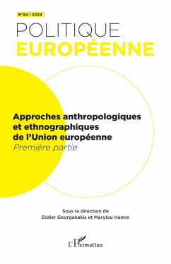 Cover Approches anthropologiques et ethnographiques de l'Union européenne