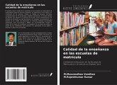 Calidad de la enseñanza en las escuelas de matrícula Calidad de la enseñanza en las escuelas de matrícula