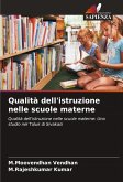Qualità dell'istruzione nelle scuole materne
