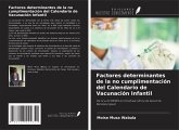 Factores determinantes de la no cumplimentación del Calendario de Vacunación Infantil Factores determinantes de la no cumplimentación del Calendario de Vacunación Infantil