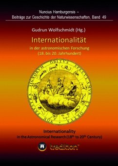 Cover Internationalität in der astronomischen Forschung (18. bis 21. Jahrhundert) (eBook, ePUB)