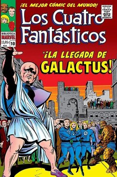 Cover Biblioteca Marvel. Los cuatro fantásticos 10 (eBook, ePUB)