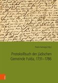 Protokollbuch der jüdischen Gemeinde Fulda, 1731-1786 (eBook, PDF)