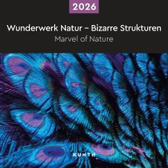 Cover Wunderwerk Natur - Bizarre Strukturen - KUNTH Broschurkalender 2026
