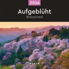 Cover Aufgeblüht - KUNTH Broschurkalender 2026