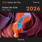 Farben der Erde - KUNTH 365-Tage-Abreißkalender 2026 Farben der Erde - KUNTH 365-Tage-Abreißkalender 2026