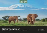 Naturparadiese - KUNTH Tischkalender 2026 Naturparadiese - KUNTH Tischkalender 2026