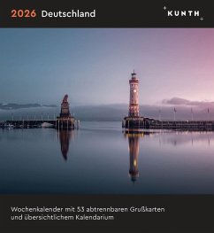 Cover Deutschland - KUNTH Postkartenkalender 2026