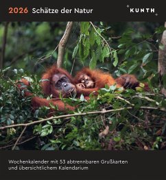 Cover Schätze der Natur - KUNTH Postkartenkalender 2026