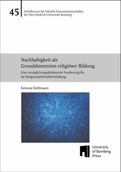 Cover Nachhaltigkeit als Grunddimension religiöser Bildung