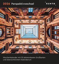 Cover Perspektivwechsel - KUNTH Postkartenkalender 2026