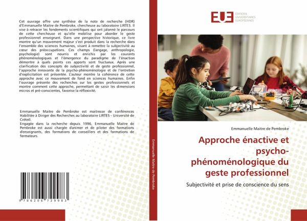 Approche énactive et psycho-phénoménologique du geste professionnel