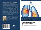 Indikatoren für den Schweregrad der Bronchialerweiterung Indikatoren für den Schweregrad der Bronchialerweiterung