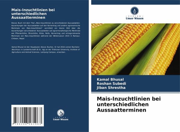 Mais-Inzuchtlinien bei unterschiedlichen Aussaatterminen Mais-Inzuchtlinien bei unterschiedlichen Aussaatterminen