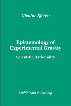 Cover Epistemology of Experimental Gravity