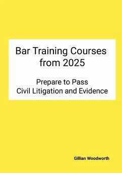 Cover Prepare to Pass Bar Training Courses from 2025 Civil Litigation and Evidence Revision