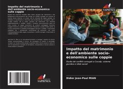 Cover Impatto del matrimonio e dell'ambiente socio-economico sulle coppie