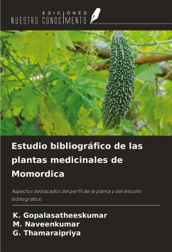 Cover Estudio bibliográfico de las plantas medicinales de Momordica