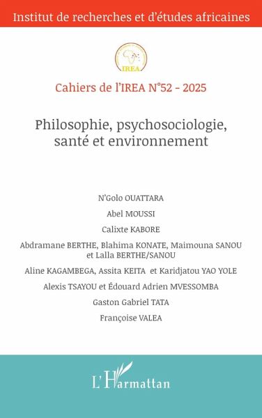 Philosophie, psychosociologie, santé et environnement Philosophie, psychosociologie, santé et environnement