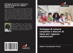Cover Sviluppo di misure corporee e blocchi di base per ragazze adolescenti