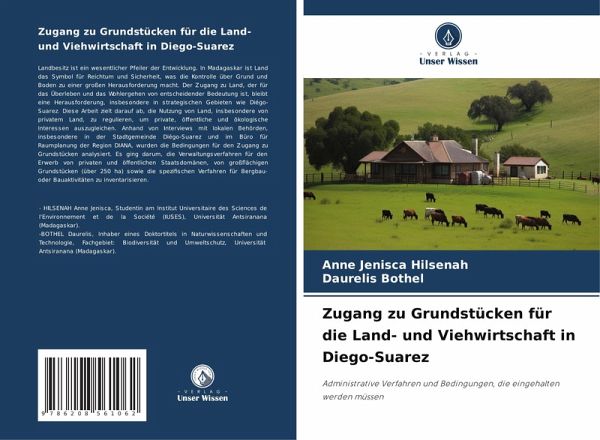 Zugang zu Grundstücken für die Land- und Viehwirtschaft in Diego-Suarez