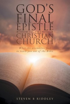 Cover GOD'S FINAL EPISTLE TO THE CHRISTIAN CHURCH