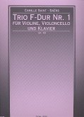 Trio F-Dur Nr.1 op.18 für Violine, Violoncello und Klavier Stimmen Trio F-Dur Nr.1 op.18 für Violine, Violoncello und Klavier Stimmen
