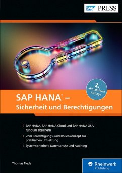 Cover SAP HANA - Sicherheit und Berechtigungen (eBook, ePUB)