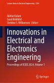 Innovations in Electrical and Electronics Engineering (eBook, PDF)