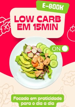 Cover E-book: Receitas Low Carb De 15 Minutos (eBook, PDF)