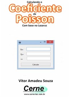Cover Calculando O Coeficiente De Poisson Com Base No Lazarus (eBook, PDF)