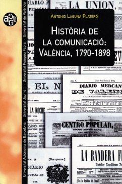 Cover Història de la comunicació: València, 1790-1898 (eBook, ePUB)