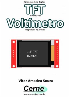Cover Apresentando No Display Tft A Medição De Voltímetro Programado No Arduino (eBook, PDF)