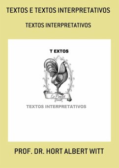 Cover Textos E Textos Interpretativos (eBook, PDF)