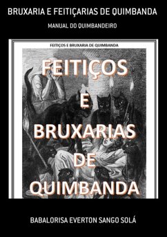 Cover Bruxaria E Feitiçarias De Quimbanda (eBook, PDF)