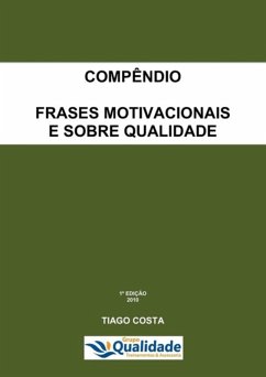 Cover Compêndio - Frases Motivacionais E Sobre Qualidade (eBook, PDF)