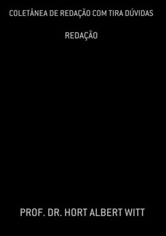 Cover Coletânea De Redação Com Tira Dúvidas (eBook, PDF)