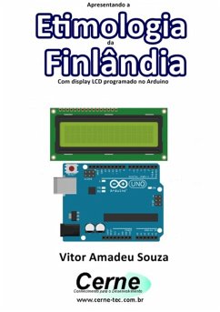 Cover Apresentando A Etimologia Da Finlândia Com Display Lcd Programado No Arduino (eBook, PDF)