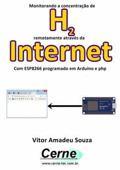 Cover Monitorando A Concentração De H2 Remotamente Através Da Internet Com Esp8266 Programado Em Arduino E Php (eBook, PDF)