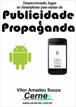Cover Desenvolvendo Jogos No Smartphone Para Ensino De Publicidade E Propaganda (eBook, PDF)