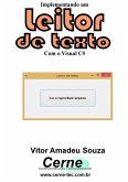 Implementando Um Leitor De Textos Com O Visual C# (eBook, PDF)