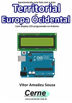 Cover Apresentando Uma Lista Com A Área Territorial Da Europa Ocidental Com Display Lcd Programado No Arduino (eBook, PDF)