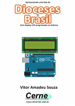 Cover Apresentando Uma Lista De Dioceses Do Brasil Com Display Lcd Programado No Arduino (eBook, PDF)